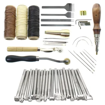 DIY Leather Craft Kit Handmade Prints Tools Hand Sewing Tools Carving Working Saddle Making Tool Set Drop Shipping
DIY Leather Craft Kit Handmade Prints Tools Hand Sewing Tools Carving Working Saddle Making Tool Set Drop Shipping