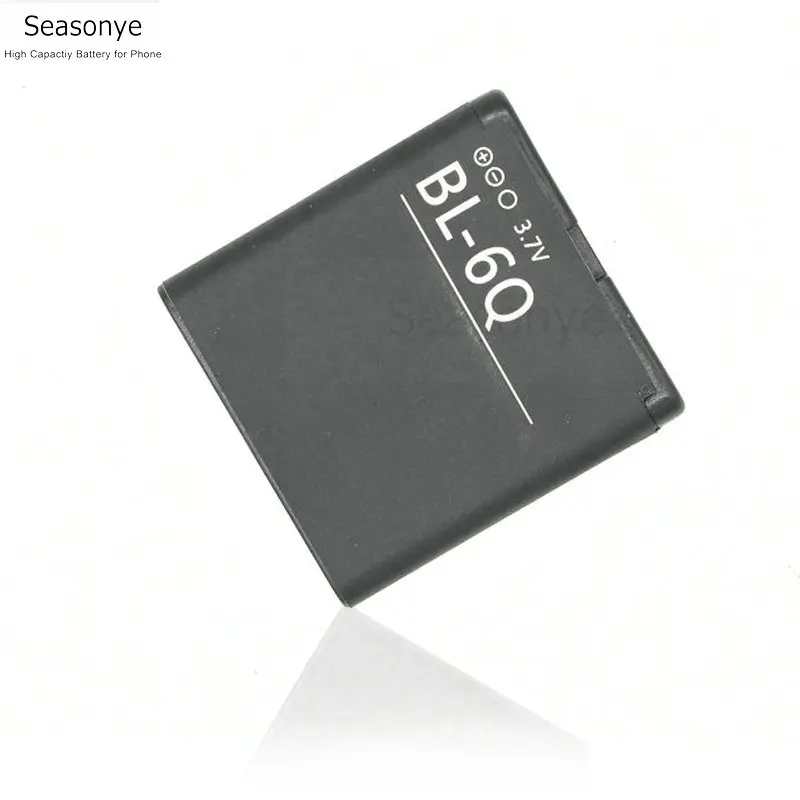 Seasonye 1x 1080mAh / 3.6Wh BL-6Q / BL6Q / BL 6Q 3.7VDC Replacement Li-ion Battery For Nokia 6700 Classic 6700C E51i N82 N81 E51
Seasonye 1x 1080mAh / 3.6Wh BL-6Q / BL6Q / BL 6Q 3.7VDC Replacement Li-ion Battery For Nokia 6700 Classic 6700C E51i N82 N81 E51