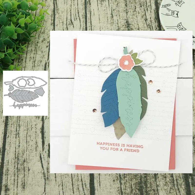 New Design Metal Cutting Dies cut die flower feather decoration Scrapbooking Album Paper DIY Card Craft Embossing Die Cuts
New Design Metal Cutting Dies cut die flower feather decoration Scrapbooking Album Paper DIY Card Craft Embossing Die Cuts