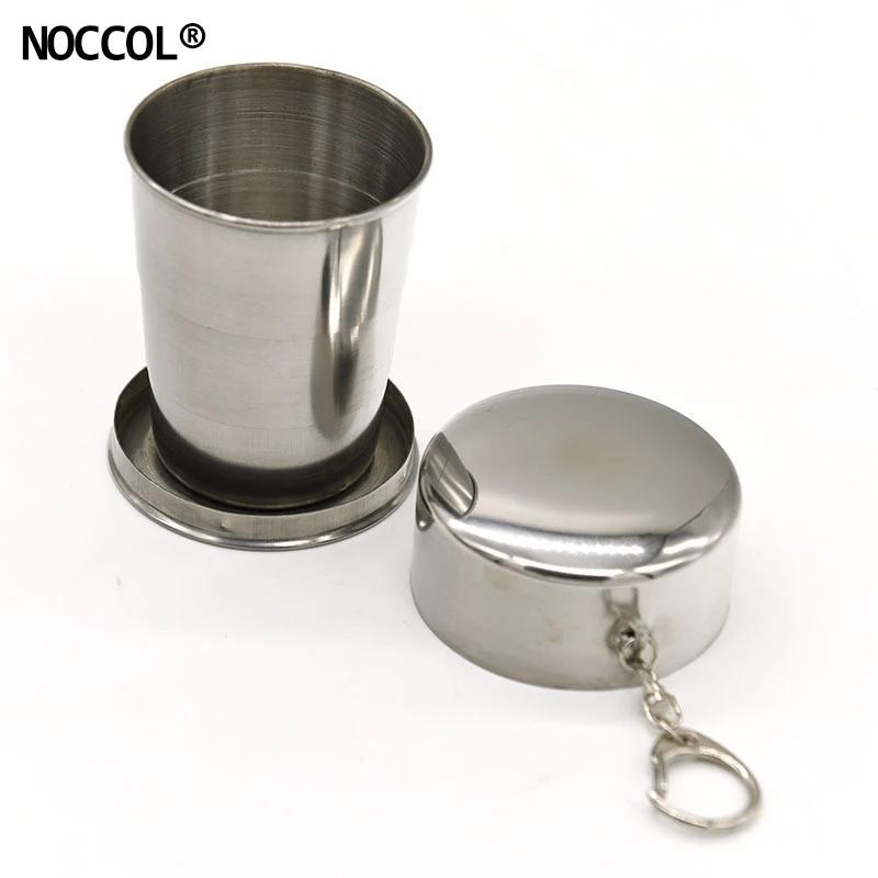 NOCCOL 140ml Stainless Steel Cup Portable Fold Wine Cups 2018 Simple Milk Tea Coffee Cups And Mugs Wholesale Beer Mug Travel Cup
NOCCOL 140ml Stainless Steel Cup Portable Fold Wine Cups 2018 Simple Milk Tea Coffee Cups And Mugs Wholesale Beer Mug Travel Cup