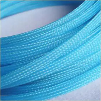 1-50Meters Snakeskin Mesh Wire Protecting Nylon Tight PET Expandable Insulation Sheathing Braided Sleeves Fluorescent Blue
1-50Meters Snakeskin Mesh Wire Protecting Nylon Tight PET Expandable Insulation Sheathing Braided Sleeves Fluorescent Blue