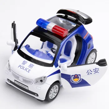 New 1:32 Toy Car Bz Smart police Metal Alloy Diecast Car Model Miniature Scale Model Sound&Light Model Car Toys For Children
New 1:32 Toy Car Bz Smart police Metal Alloy Diecast Car Model Miniature Scale Model Sound&Light Model Car Toys For Children