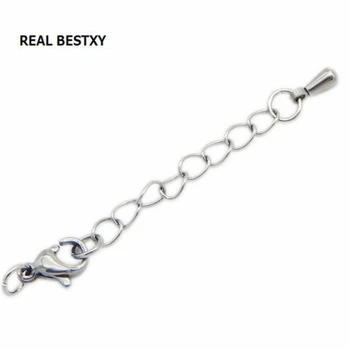 REAL BESTXY 50pc/lot Stainless Steel Lobster Clasps CHAINS Jewelry Findings DIY Necklace Bracelet Making Jewelry Accessories
REAL BESTXY 50pc/lot Stainless Steel Lobster Clasps CHAINS Jewelry Findings DIY Necklace Bracelet Making Jewelry Accessories