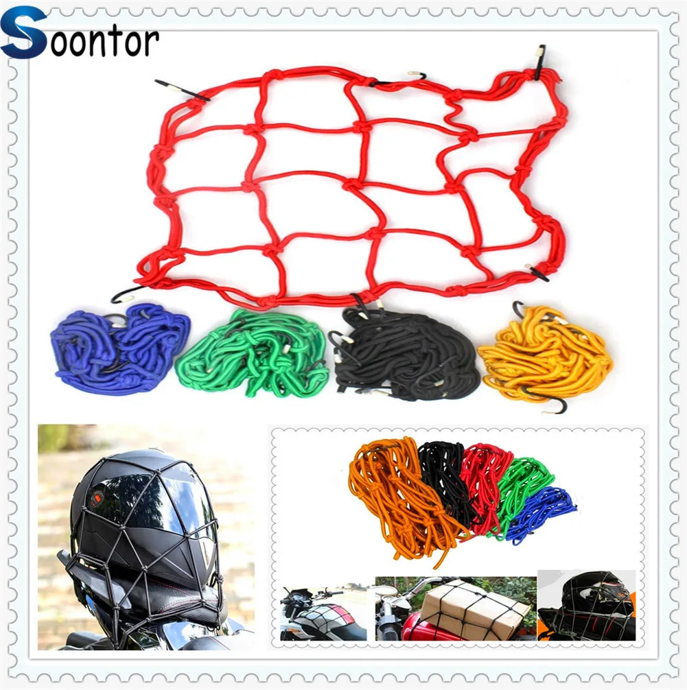 Motorcycle universal bag helmet baggage motorbike luggage Cargo net for SUZUKI GSXR750 GSX-S1000 Kawasaki Z800 E veRsion | Автомобили и