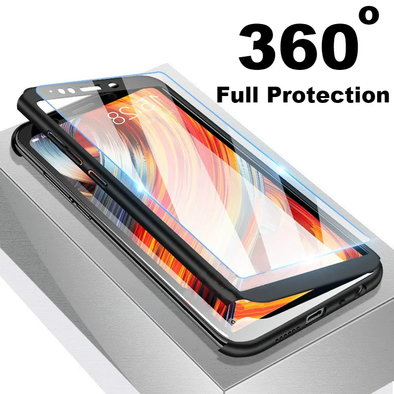 360 Full Cover Phone Case For Redmi Note 7 5 6 Pro K20 7 6A 5A Shockproof Case For Xiaomi Mi 9T Pro 9 SE 8 A2 Lite F1 With Glass
360 Full Cover Phone Case For Redmi Note 7 5 6 Pro K20 7 6A 5A Shockproof Case For Xiaomi Mi 9T Pro 9 SE 8 A2 Lite F1 With Glass