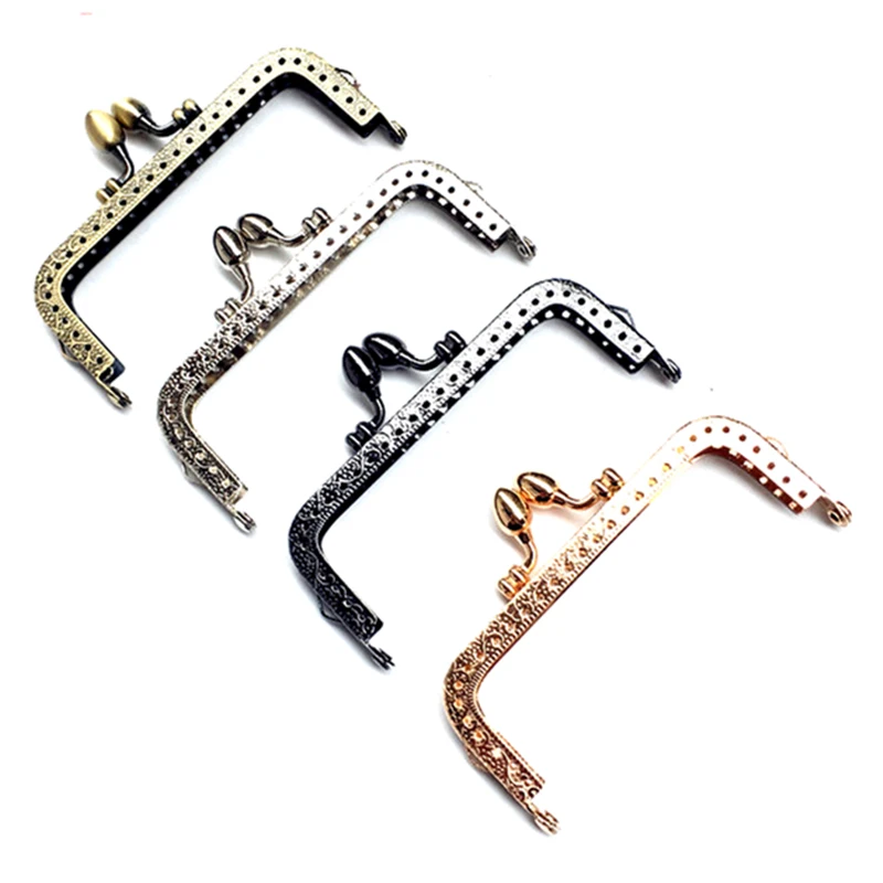 10Pcs Flower Convex Bud Heads Rectangle Metal Frame Clutch Kiss Clasp Coins Purse Handbag Bag Handle Part 10.5cm
10Pcs Flower Convex Bud Heads Rectangle Metal Frame Clutch Kiss Clasp Coins Purse Handbag Bag Handle Part 10.5cm