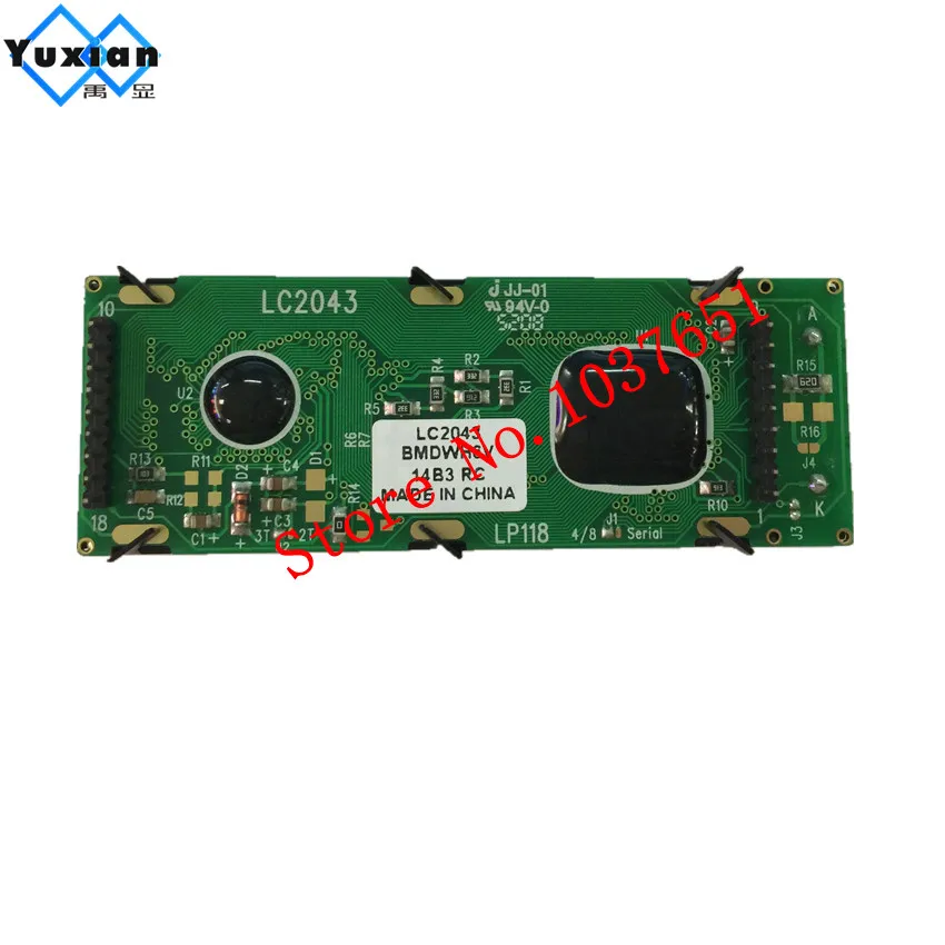 1pcs mini small size 20x4 204 2004 lcd display module blue lcd module factory 75*26.8mm NEW and original LC2043
1pcs mini small size 20x4 204 2004 lcd display module blue lcd module factory 75*26.8mm NEW and original LC2043