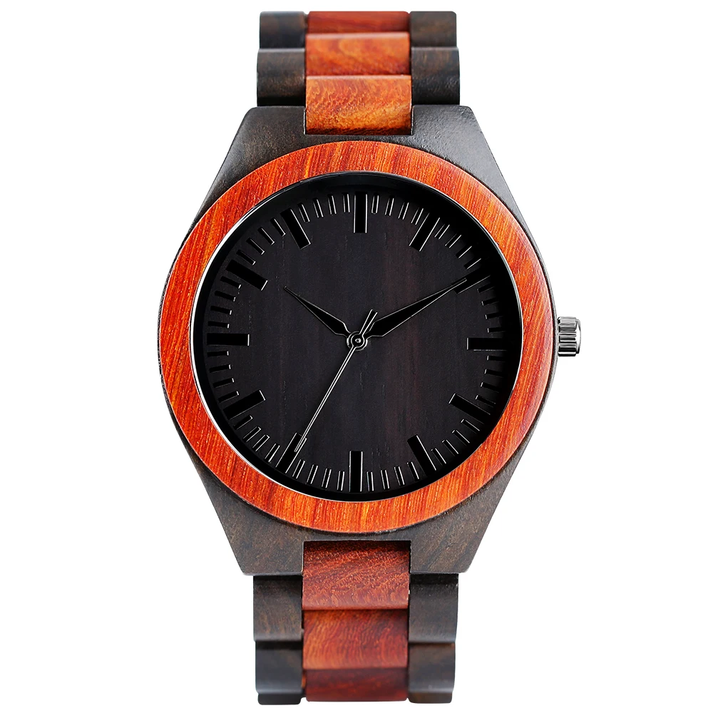 Full Wooden Mens Watches Adjustable Bangle Quartz Watch Handmade Natural Bamboo Clock Male Red Pointer Reloj De Madera Wristband
Full Wooden Mens Watches Adjustable Bangle Quartz Watch Handmade Natural Bamboo Clock Male Red Pointer Reloj De Madera Wristband