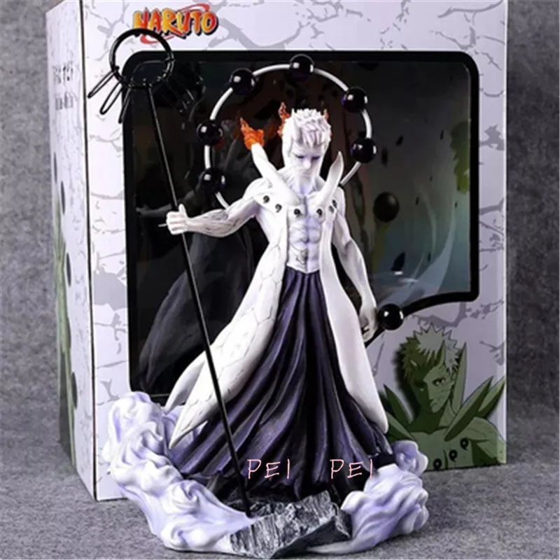 7'' Naruto Akatsuki Uchiha Obito/Uchiha Madara Six Realms Ten-tailed force PVC Action Figure Collectible Model Toy BOX P1470
7'' Naruto Akatsuki Uchiha Obito/Uchiha Madara Six Realms Ten-tailed force PVC Action Figure Collectible Model Toy BOX P1470