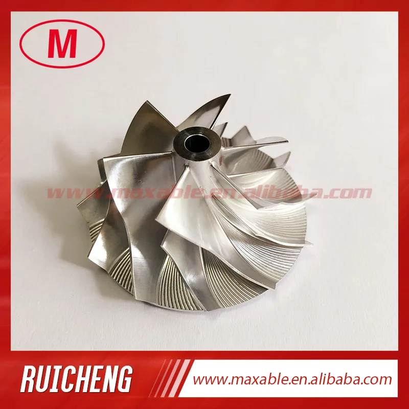 GT15-25 38.62/52.19mm 729612-0005 6+6 Blades performance billet/aluminum 2618/milling turbo compressor wheel for 765472-0001
GT15-25 38.62/52.19mm 729612-0005 6+6 Blades performance billet/aluminum 2618/milling turbo compressor wheel for 765472-0001