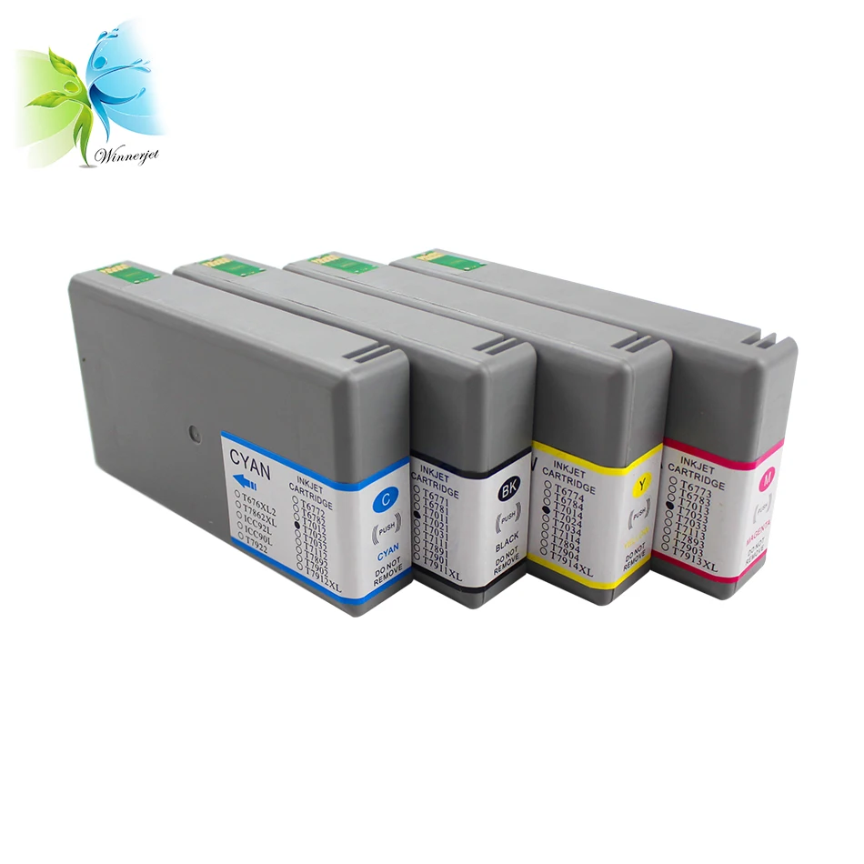 Winnerjet 2 Sets T7011 Ink Cartridge for Epson Workforce Pro WP-4015 WP-4095 WP-4515 WP-4525 Printers,Full with Dye Ink and Chi
Winnerjet 2 Sets T7011 Ink Cartridge for Epson Workforce Pro WP-4015 WP-4095 WP-4515 WP-4525 Printers,Full with Dye Ink and Chi