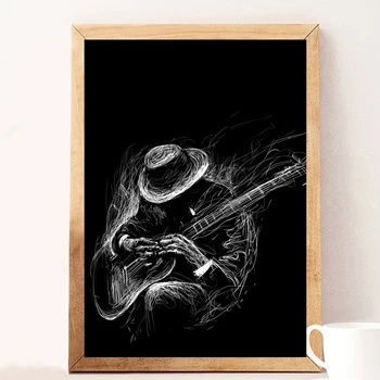 Rock Guitarist Vintage Poster And Prints Wall Art Canvas Painting Wall Pictures For Cabaret Ktv Karaoke Bar Decor
Rock Guitarist Vintage Poster And Prints Wall Art Canvas Painting Wall Pictures For Cabaret Ktv Karaoke Bar Decor