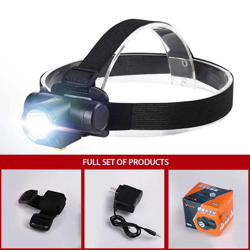 

lampe frontale flashlight LED headlamp linterna frontal LED headlamp on the battery Rechargeable headlights powerful hoofdlamp