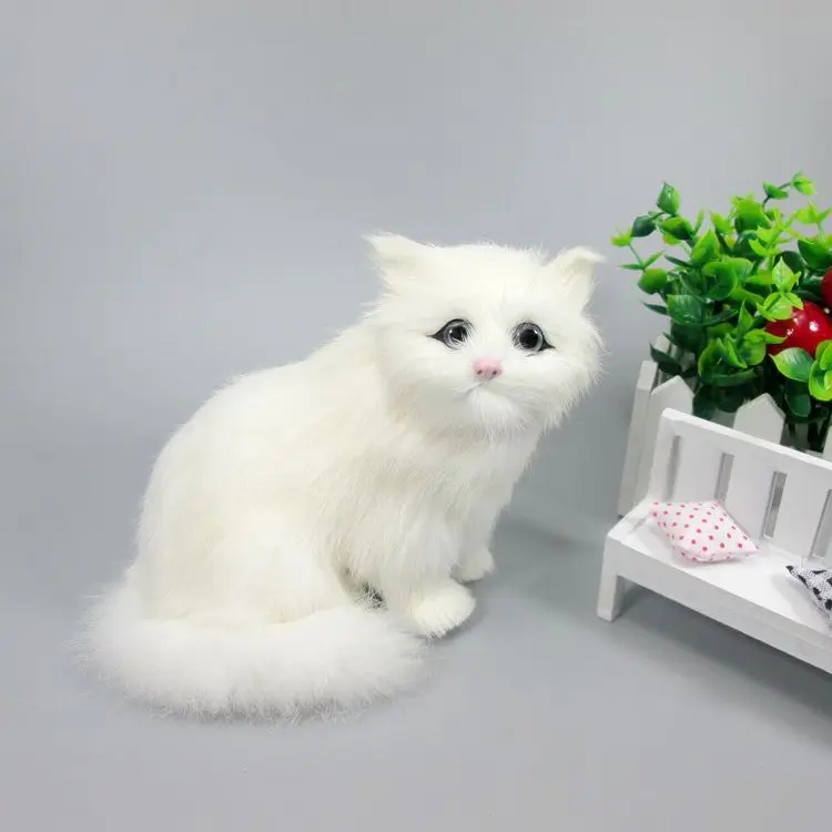 about 16x18cm squatting white cat model,polyethylene&furs handicraft Figurines home decoration toy gift a2577
about 16x18cm squatting white cat model,polyethylene&furs handicraft Figurines home decoration toy gift a2577