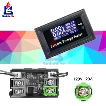 DC 120V 20A LCD Display Ammeter Voltmeter Thermometer Resistance Watt Battery Capacity Meter Detector Tester Sensor Probe Wire
DC 120V 20A LCD Display Ammeter Voltmeter Thermometer Resistance Watt Battery Capacity Meter Detector Tester Sensor Probe Wire