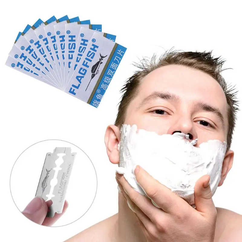 10Pcs Double Edge Blade Replacement Fit Manual Razor Men Beard Trimming Facial Care Hair Mustache Remove
10Pcs Double Edge Blade Replacement Fit Manual Razor Men Beard Trimming Facial Care Hair Mustache Remove