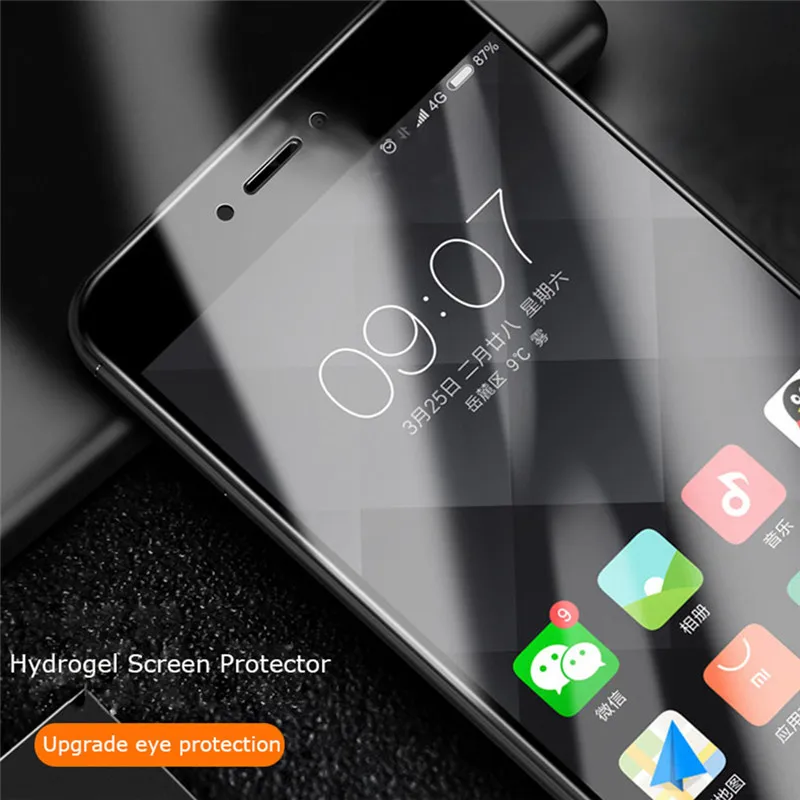 Soft Hydrogel Screen Protector Film For Redmi Note 5A Pro 4X Protective Film For Xiaomi Mi 5s Plus Mi8 SE Mi 6 Mix 2 Mi 5X
Soft Hydrogel Screen Protector Film For Redmi Note 5A Pro 4X Protective Film For Xiaomi Mi 5s Plus Mi8 SE Mi 6 Mix 2 Mi 5X