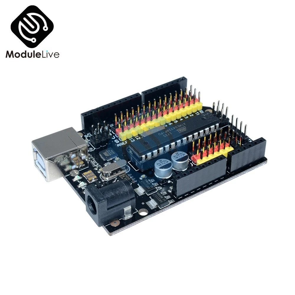 Многофункциональная плата для разработки совместимый с UNO R3 PLUS Sensor I/O Shield Atmega328P