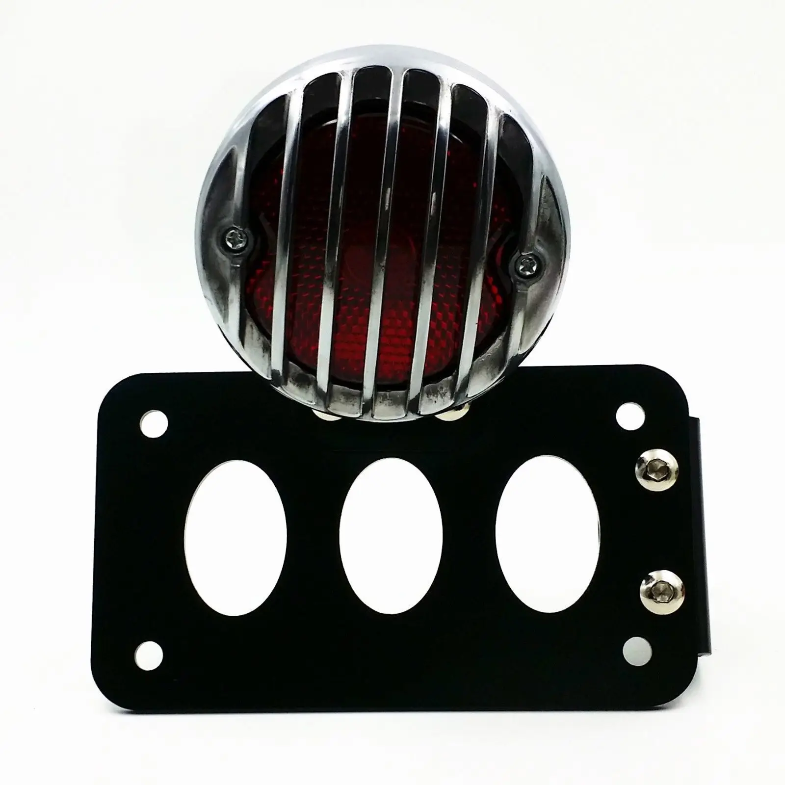 Silver Invader Grill Side Tail Light For Harley Honda Victory Triumph Custom Rat
Silver Invader Grill Side Tail Light For Harley Honda Victory Triumph Custom Rat