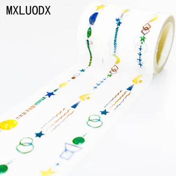 Colored Washi Tape Set Star Pattern Sticky Masking Paper Tapes DIY Japanese Office Stationery Decorative Adhesive Tape 1PCS/Lot
Colored Washi Tape Set Star Pattern Sticky Masking Paper Tapes DIY Japanese Office Stationery Decorative Adhesive Tape 1PCS/Lot