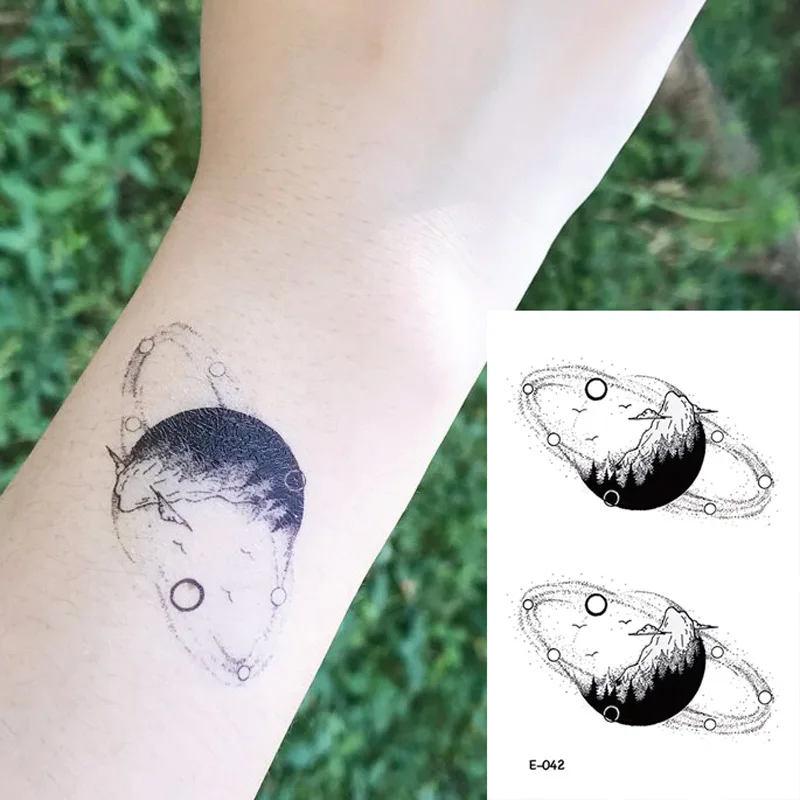 Wyuen New Design Eco Planet Fake Tattoo Waterproof Temporary Arm Tatoo Stickers for Women Men Body Art Tattoos E-042
Wyuen New Design Eco Planet Fake Tattoo Waterproof Temporary Arm Tatoo Stickers for Women Men Body Art Tattoos E-042