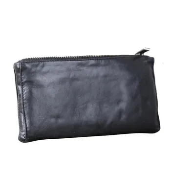 Alisara Men Long Wallets 100% First Layer Cowhide Leather Genuine Leather Fashion Phone Wallet Handmade Clutch Bag High quality
Alisara Men Long Wallets 100% First Layer Cowhide Leather Genuine Leather Fashion Phone Wallet Handmade Clutch Bag High quality