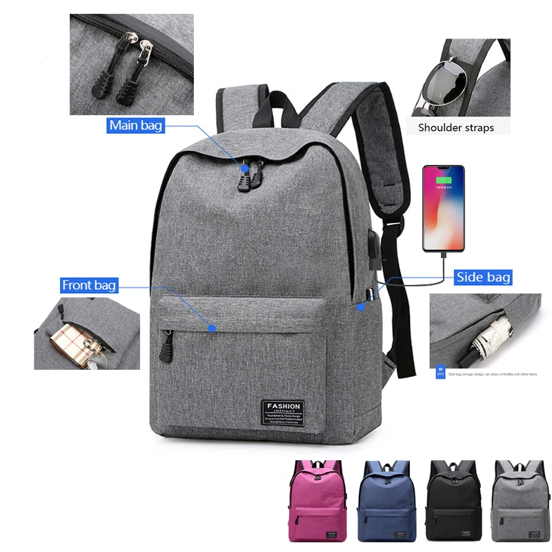 Fashion Man Laptop Backpack USB Charging Computer Backpacks Casual Style Bags Large Male Business Travel Bag Backpack
Fashion Man Laptop Backpack USB Charging Computer Backpacks Casual Style Bags Large Male Business Travel Bag Backpack