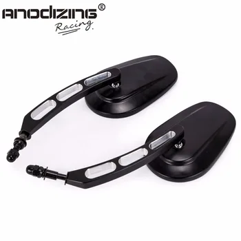 Motorcycle Rear View Side Mirrors For Harley Street Bob FXDB Fat Boy Iron 883 XL883N Custom XL1200C 
Motorcycle Rear View Side Mirrors For Harley Street Bob FXDB Fat Boy Iron 883 XL883N Custom XL1200C