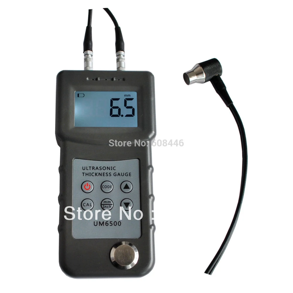 Ultrasonic Thickness Instrument Steel aluminum Red Copper Zinc Quartz Glass Gauge polyethylene PVC 3PCS
Ultrasonic Thickness Instrument Steel aluminum Red Copper Zinc Quartz Glass Gauge polyethylene PVC 3PCS