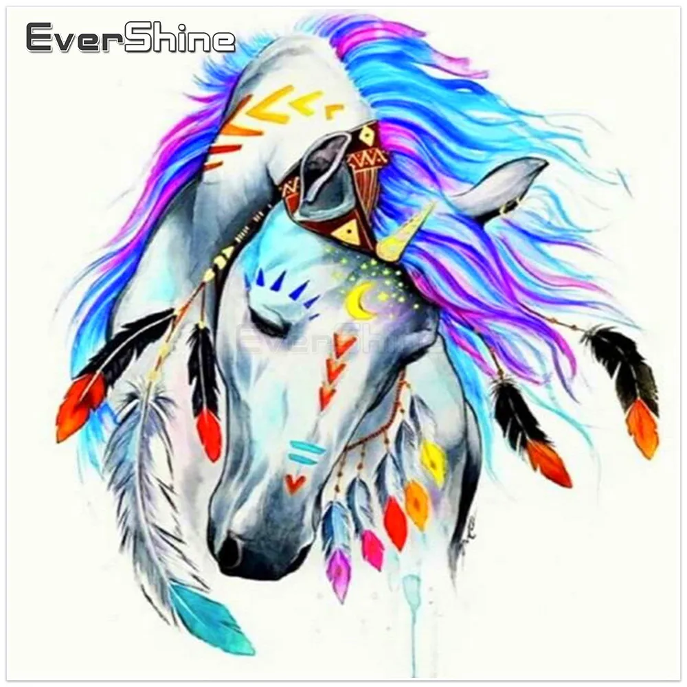 EverShine DIY Diamond Painting Full Square Horse Pattern Diamond Mosaic Cross Stitch Diamond Embroidery Animals Home Decor
EverShine DIY Diamond Painting Full Square Horse Pattern Diamond Mosaic Cross Stitch Diamond Embroidery Animals Home Decor