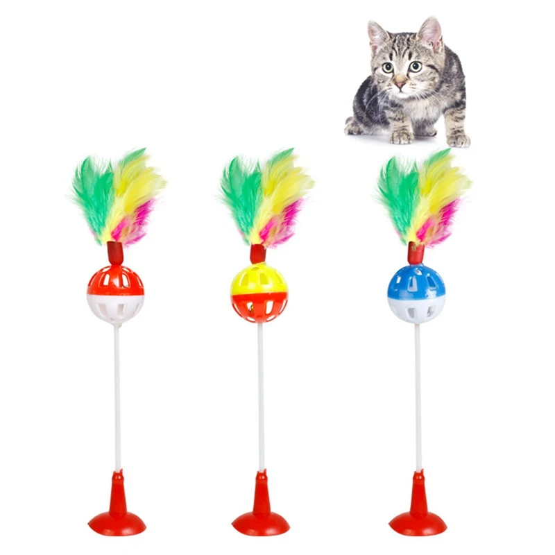 Funny Cat Ball Toys Elastic Feather False Mouse Bottom Sucker Toys For Cat Kitten Playing Pet Seat Scratch Toy Pet Cat Product
Funny Cat Ball Toys Elastic Feather False Mouse Bottom Sucker Toys For Cat Kitten Playing Pet Seat Scratch Toy Pet Cat Product