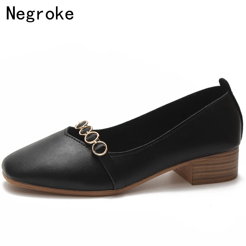 Handmade Women Pumps Block High Heels Leather Loafers 2018 Chic Instep Strap Sapato Feminino Ladies Shallow Wedding Boat Shoes
Handmade Women Pumps Block High Heels Leather Loafers 2018 Chic Instep Strap Sapato Feminino Ladies Shallow Wedding Boat Shoes