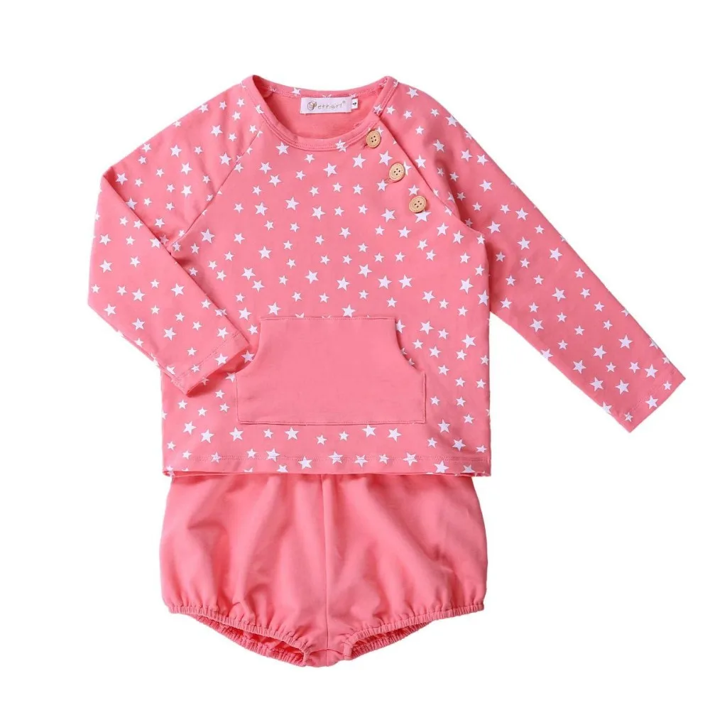 Pettigirl Girls New 2pcs Spring Autumn Clothing Set Pink Casual Costume Kids Side Button Top + Shorts G-DMCS007-C049P
Pettigirl Girls New 2pcs Spring Autumn Clothing Set Pink Casual Costume Kids Side Button Top + Shorts G-DMCS007-C049P