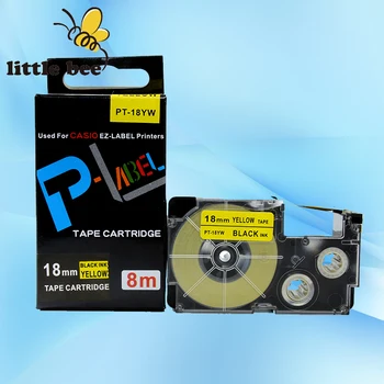 10Pcs compatible Black on Yellow XR-18YW1, 18mm label tapes for EZ label printers
10Pcs compatible Black on Yellow XR-18YW1, 18mm label tapes for EZ label printers