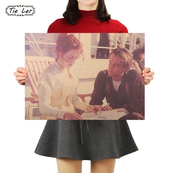 TIE LER Titanic Kraft Paper Decorative Painting Vintage Classic Movie Wall Sticker Poster Living Room Bar Cafe Art Wall Sticker
TIE LER Titanic Kraft Paper Decorative Painting Vintage Classic Movie Wall Sticker Poster Living Room Bar Cafe Art Wall Sticker