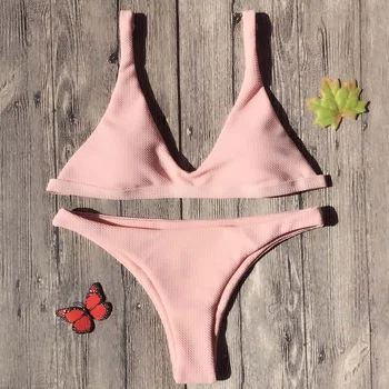 2019 Sexy Grils Wide Strappy Triangle Bikinis String Thong Tankini Push up Hiker Sports Style Microkini Swimsuit 4 Color
2019 Sexy Grils Wide Strappy Triangle Bikinis String Thong Tankini Push up Hiker Sports Style Microkini Swimsuit 4 Color