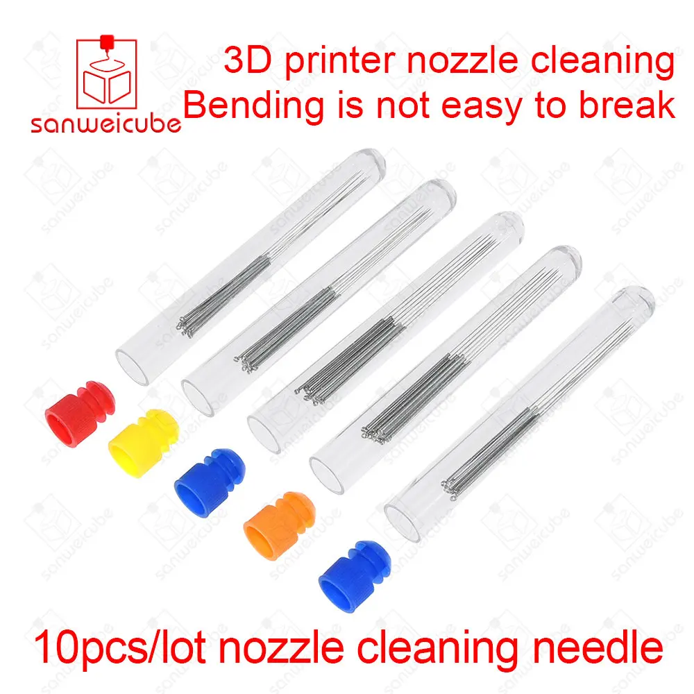 Bendable needle nozzle and drill bit nozzle 10Pcs 3D printer kit stainless steel tool 0.2 0.25 0.3 0.35 0.4 cleaning needle
Bendable needle nozzle and drill bit nozzle 10Pcs 3D printer kit stainless steel tool 0.2 0.25 0.3 0.35 0.4 cleaning needle