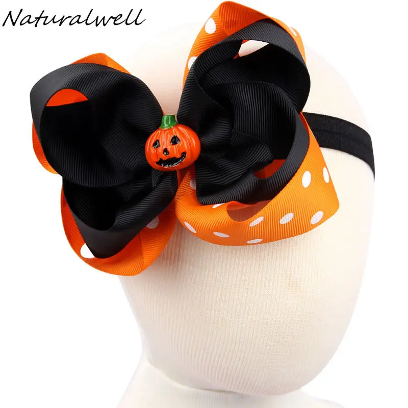 Naturalwell Girl Pumpkin personalized outfit headband Halloween thanksgiving Child Hair bow Newborn headbands Photo Prop HB623
Naturalwell Girl Pumpkin personalized outfit headband Halloween thanksgiving Child Hair bow Newborn headbands Photo Prop HB623