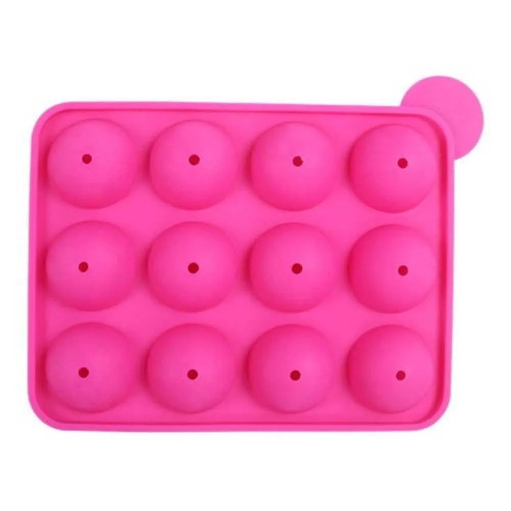 Silicone Cupcake Mold Chocolate Cookie Lollipop Cake Pop Mould Tray Decorating DIY Cake Decorating Tools Bakeware12 Holes
Silicone Cupcake Mold Chocolate Cookie Lollipop Cake Pop Mould Tray Decorating DIY Cake Decorating Tools Bakeware12 Holes