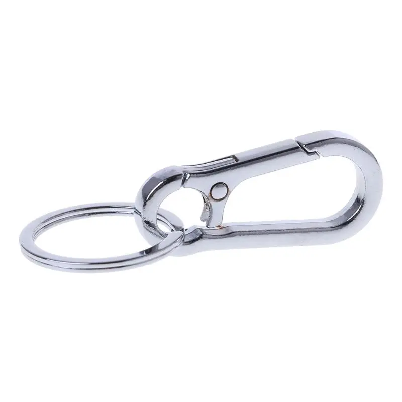 Carabiner Stainless Steel Gourd Buckle Carabiner Keychain Waist Belt Clip Anti-lost Buckle Hanging Keyring 10166
Carabiner Stainless Steel Gourd Buckle Carabiner Keychain Waist Belt Clip Anti-lost Buckle Hanging Keyring 10166