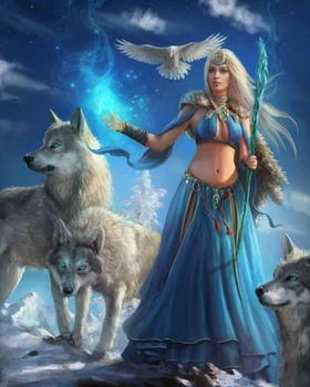 Full Square&round Drill 5D DIY Diamond Painting "wolf Fairy" 3D Embroidery set Cross Stitch Mosaic Decor gift
Full Square&round Drill 5D DIY Diamond Painting "wolf Fairy" 3D Embroidery set Cross Stitch Mosaic Decor gift