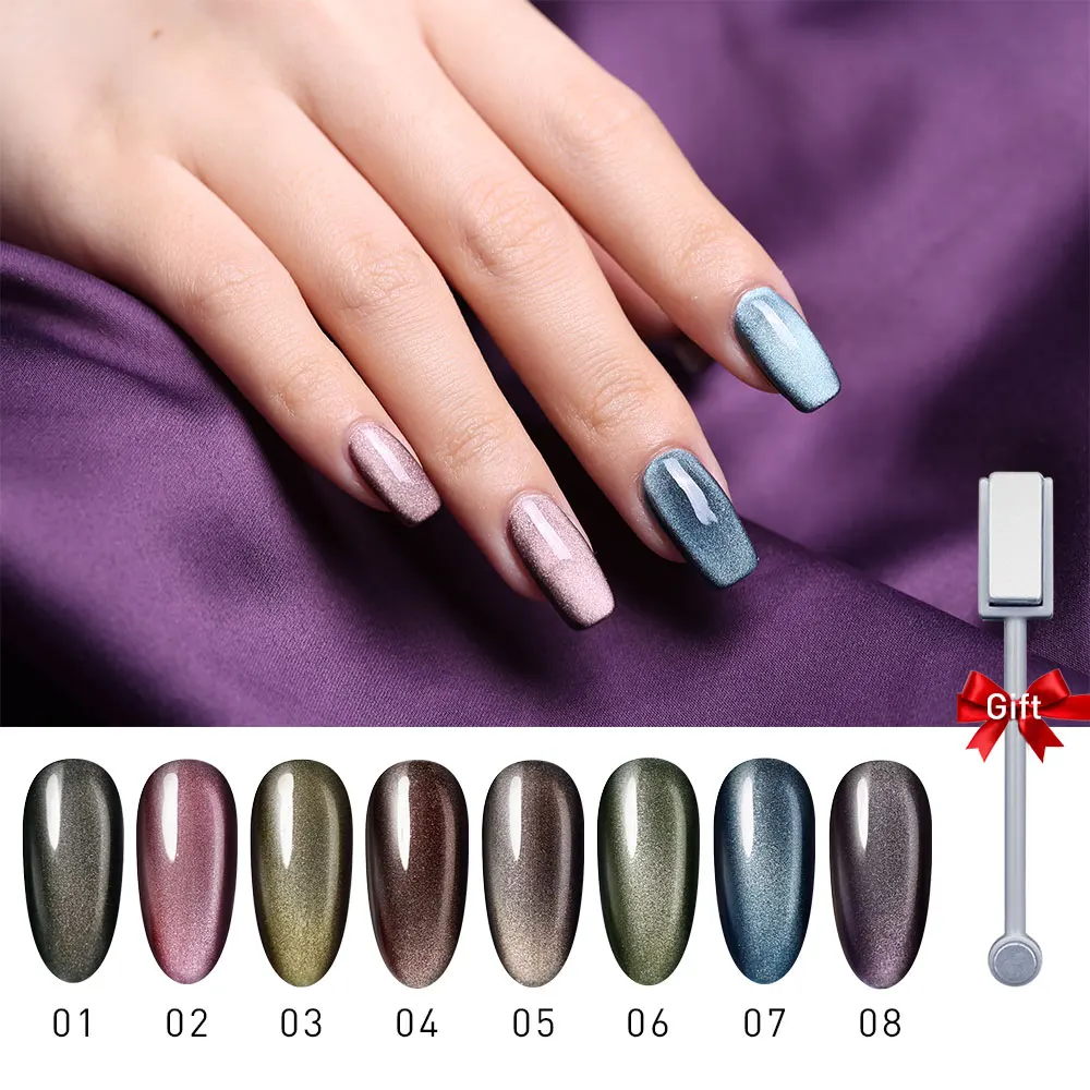 Modelones 5D Cat Eye Wide Gel Soak off Magnetic Nail Gel Polish Cat Eye With Magnet kit 5D Effect Nail Art Gel Polish
Modelones 5D Cat Eye Wide Gel Soak off Magnetic Nail Gel Polish Cat Eye With Magnet kit 5D Effect Nail Art Gel Polish