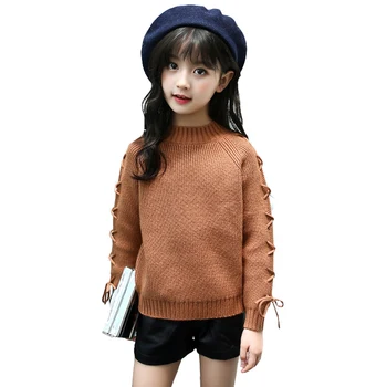 Kids Girls Sweaters Long Sleeve String Knitwear For Children Outerwear Winter Warm Knitted Sweaters Pullover Tops 4 6 7 8 10 12Y
Kids Girls Sweaters Long Sleeve String Knitwear For Children Outerwear Winter Warm Knitted Sweaters Pullover Tops 4 6 7 8 10 12Y