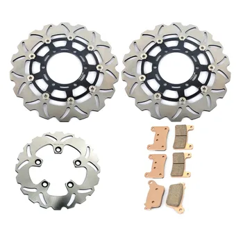 BIKINGBOY Front Rear Brake Discs Disks Rotors Brake Pads for SUZUKI GSXR1000 GSX-R 1000 2009 2010 2011 Full Set Wave Discs Pads
BIKINGBOY Front Rear Brake Discs Disks Rotors Brake Pads for SUZUKI GSXR1000 GSX-R 1000 2009 2010 2011 Full Set Wave Discs Pads