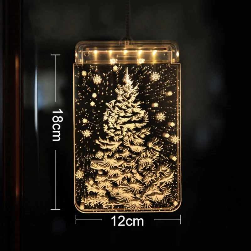 2019 New Clear Christmas Hanging Light Fairy Garland Christmas Tree Led Hanging Decoration Holiday Desktop Decoration Lamp
2019 New Clear Christmas Hanging Light Fairy Garland Christmas Tree Led Hanging Decoration Holiday Desktop Decoration Lamp
