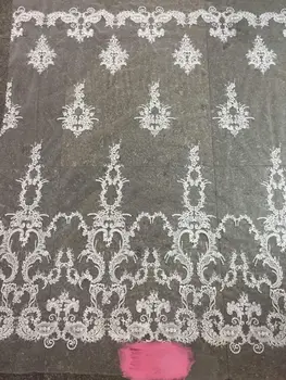 super Quality SYJ-61417 Mesh French net Lace with Embroidery African tulle Lace Fabric for wedding dress
super Quality SYJ-61417 Mesh French net Lace with Embroidery African tulle Lace Fabric for wedding dress