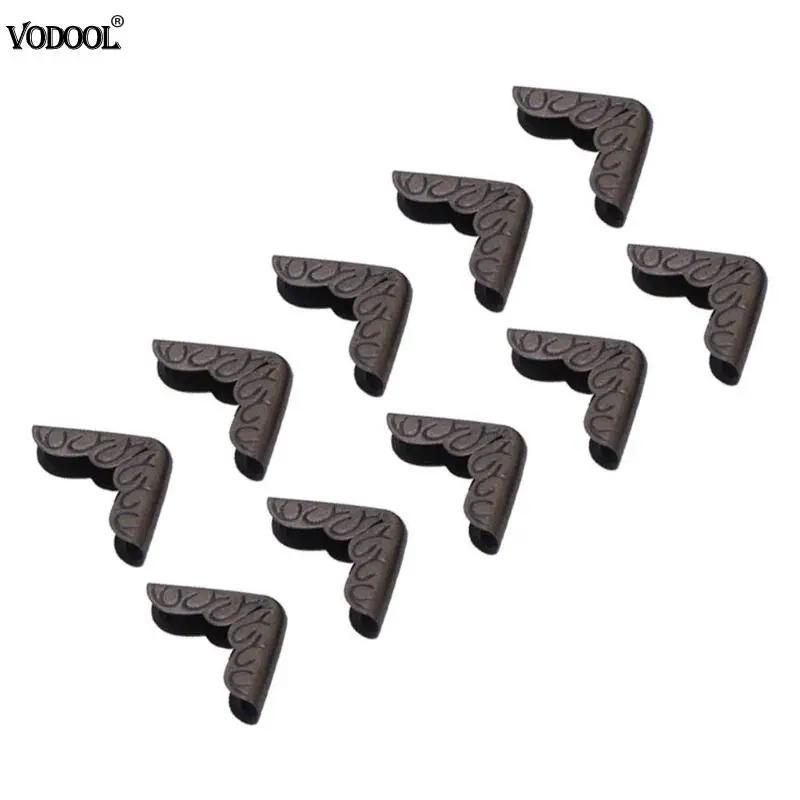 Угловые протекторы для ноутбука VODOOL 10 шт. папка меню Античная бронзовая
