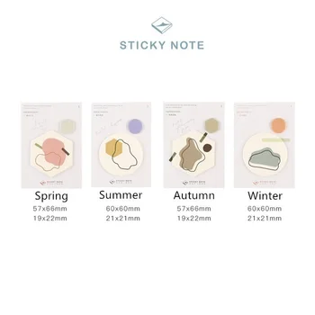 28 pcs/Lot fresh color sticky note memo pad four season Book marker stickers Stationery Office accessories School supplies EM177
28 pcs/Lot fresh color sticky note memo pad four season Book marker stickers Stationery Office accessories School supplies EM177