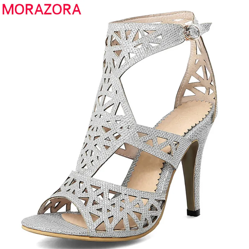 MORAZORA 2020 new arrive women sandals fashion peep toe summer shoes big size 33-43 hollow out simple buckle high heel shoes
MORAZORA 2020 new arrive women sandals fashion peep toe summer shoes big size 33-43 hollow out simple buckle high heel shoes