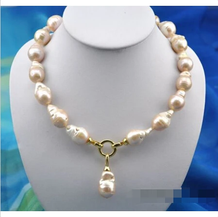 Free shipping >>>>>17.5" 25mm baroque baby pink keshi reborn pearl necklace pendant
Free shipping >>>>>17.5" 25mm baroque baby pink keshi reborn pearl necklace pendant